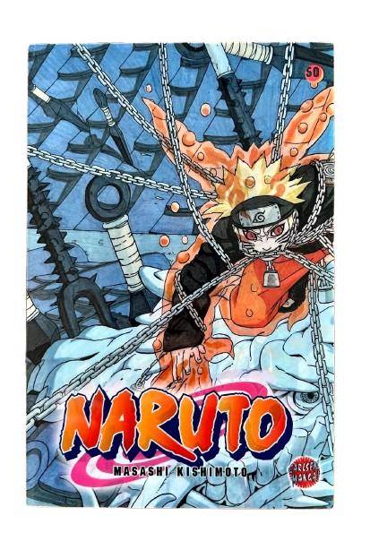 Naruto - Erstauflage mit Umschlag - Band 50 (Gebraucht)