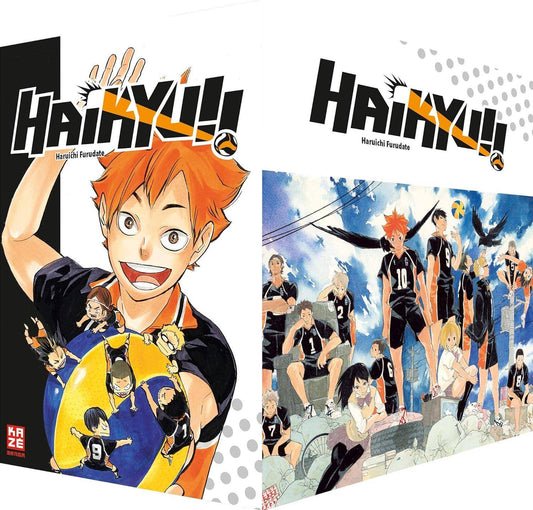 Haikyu!! - Schuber - Band 1 - 10 (Gebraucht)
