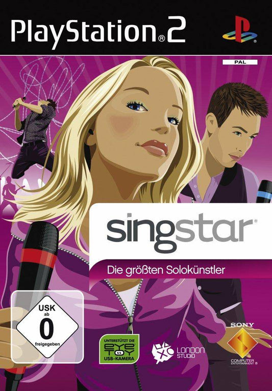 PS2 - SingStar Die Größten Solokünstler (Gebraucht)