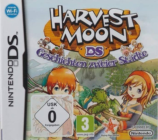 DS - Harvest Moon DS Geschichten Zweier Städte - Nur Modul (Gebraucht)