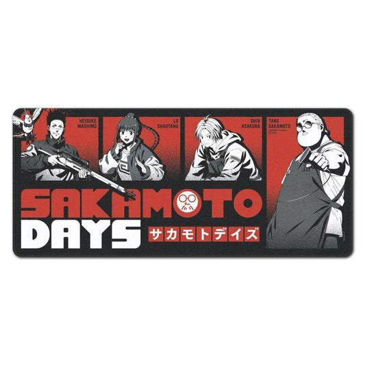Sakamoto Days - Mousepad Charaktere - 80 x 35 cm