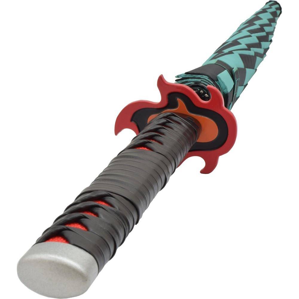 Katana-Regenschirm - Inspiriert von Demon Slayer - Tanjiro