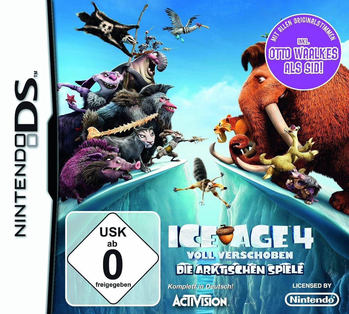 DS - Ice Age 4 Voll Verschoben Die Arktischen Spiele - Nur Modul (Gebraucht)