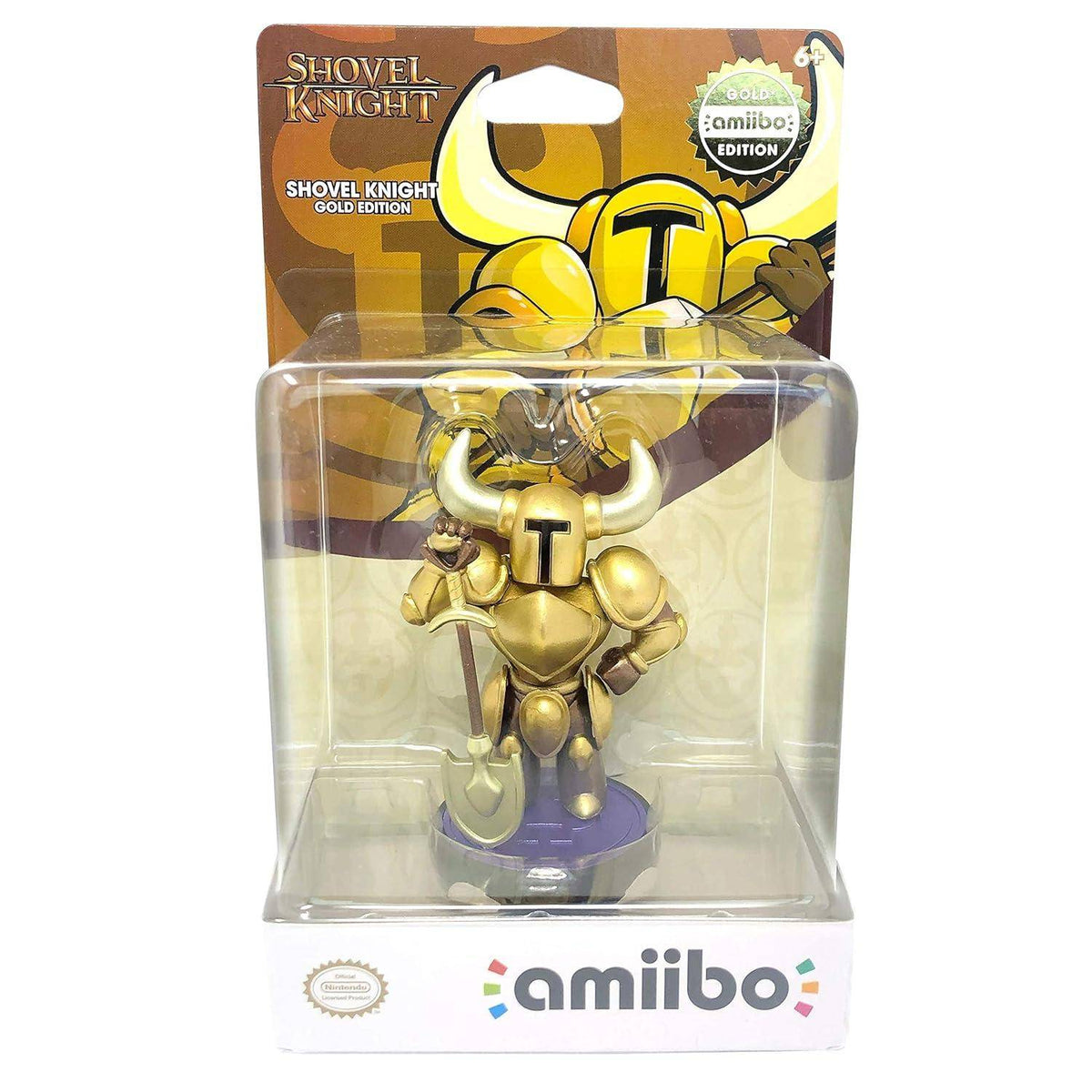 Amiibo - Shovel Knight Gold Edition - Mit OVP (Sealed)