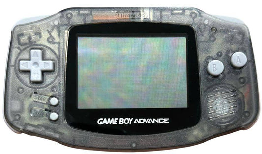 Game Boy Advance - Konsole - Custom Design - Schwarz/Grau (Gebraucht)