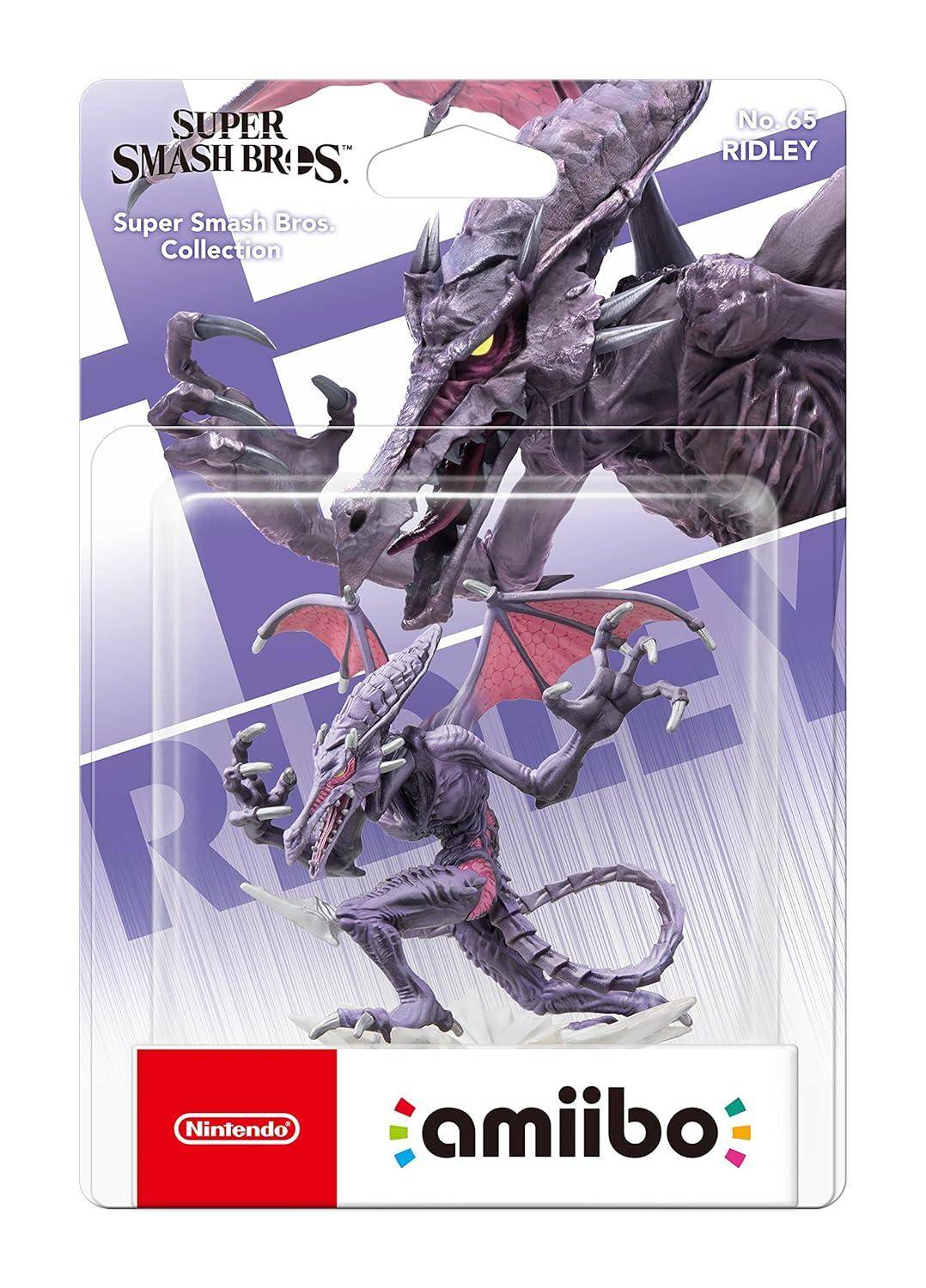 Amiibo - Super Smash Bros. Collection No. 65 Ridley - Mit OVP (Sealed)