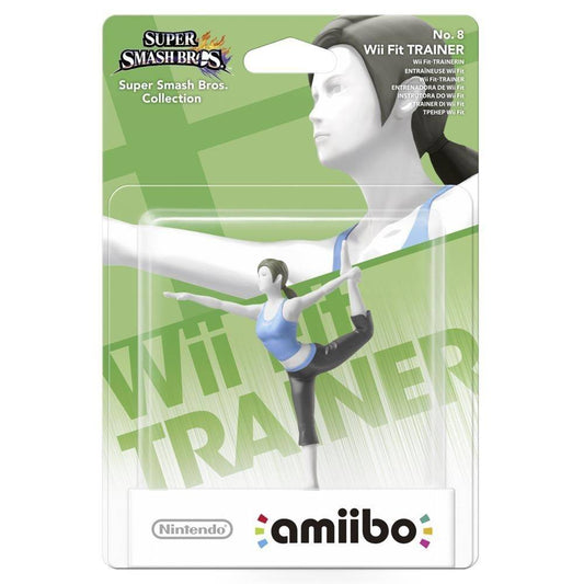 Amiibo - Super Smash Bros. Collection No. 8 Wii Fit Trainer - Mit OVP (Sealed)