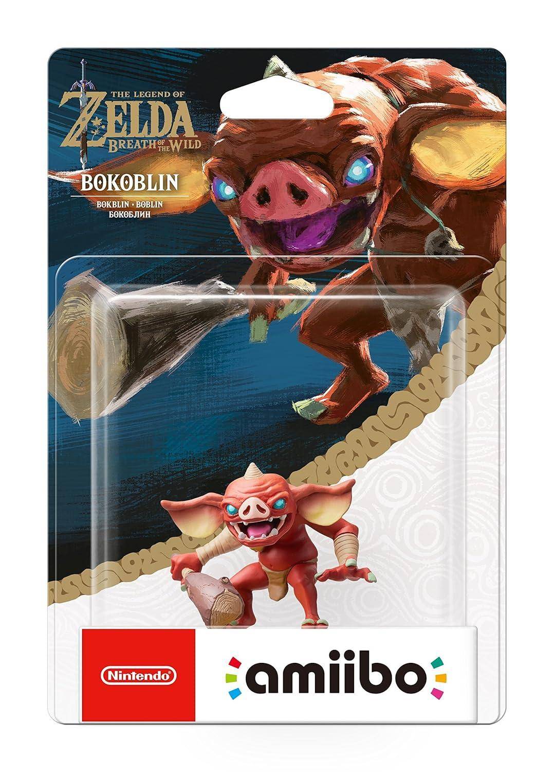 Amiibo - The Legend Of Zelda Breath Of The Wild Bokoblin - Mit OVP (Sealed)