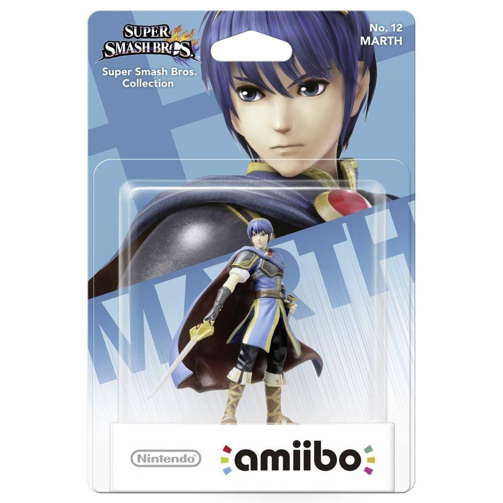 Amiibo - Super Smash Bros. Collection No. 12 Marth - Mit OVP (Sealed)