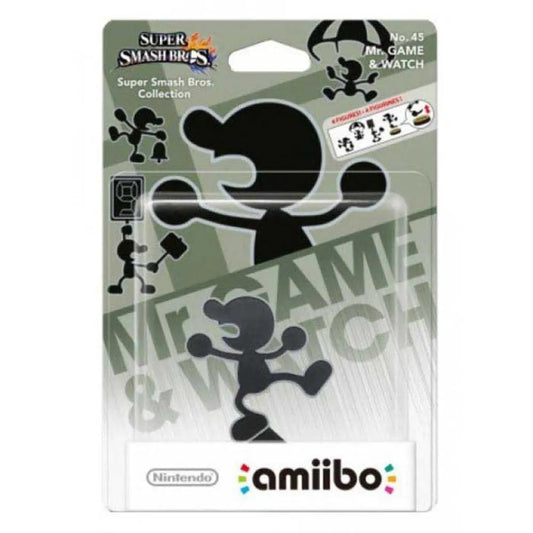 Amiibo - Super Smash Bros. Collection No. 45 Mr. Game & Watch - Mit OVP (Sealed)