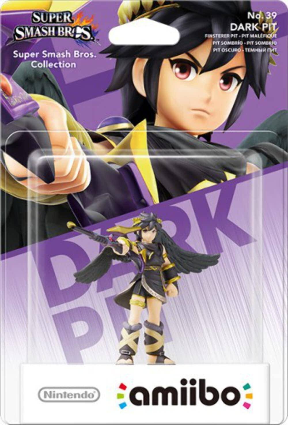 Amiibo - Super Smash Bros. Collection No. 39 Dark Pit - Mit OVP (Sealed)