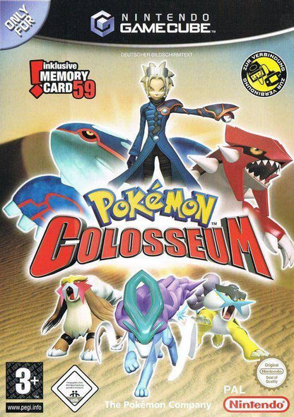 GC - Pokemon Colosseum + Memory Card (Gebraucht)