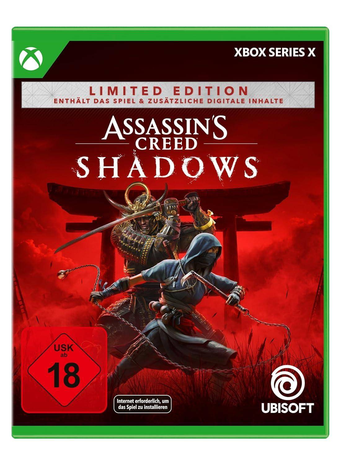 XBOX Series X - Assassins Creed Shadows - LImited Edition (Sealed)