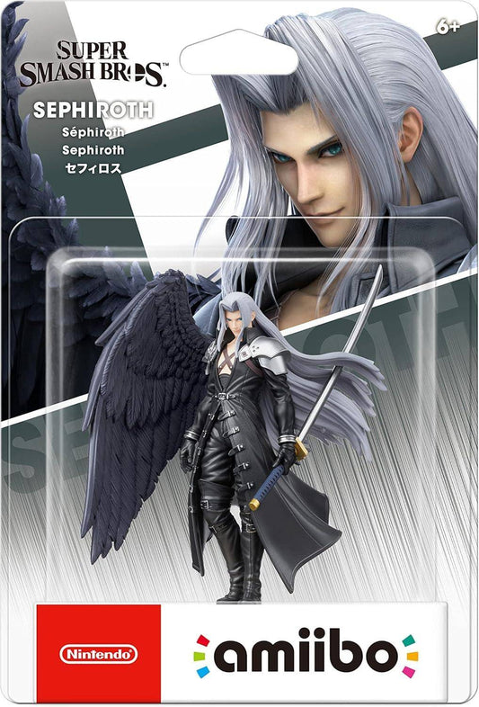 Amiibo - Super Smash Bros. Collection No.90 Sephiroth - Mit OVP (Sealed)