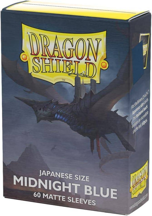 Dragon Shield - Kartenhüllen Japanische Größe - Mitternacht-Blau Matt - 60 Stk
