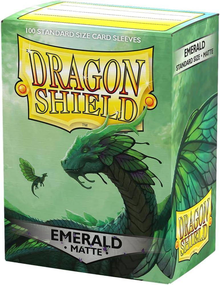 Dragon Shield - Kartenhüllen Standard Größe - Smaragd-Grün Matt - 100 Stk