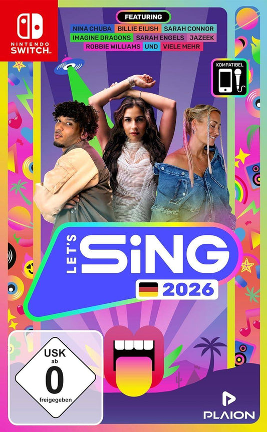 Switch - Lets Sing 2026 Mit Deutschen Hits - Ohne Zubehör (Gebraucht)