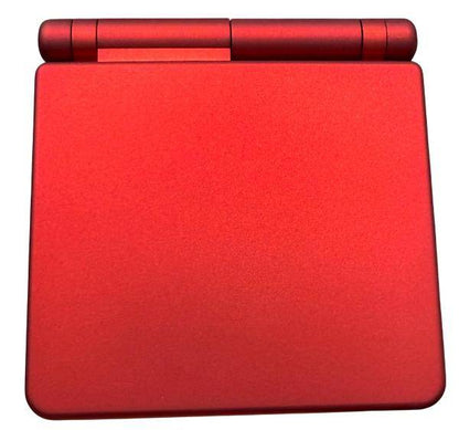 Game Boy Advance SP - Konsole - Custom Design - Rot/Schwarz (Gebraucht)