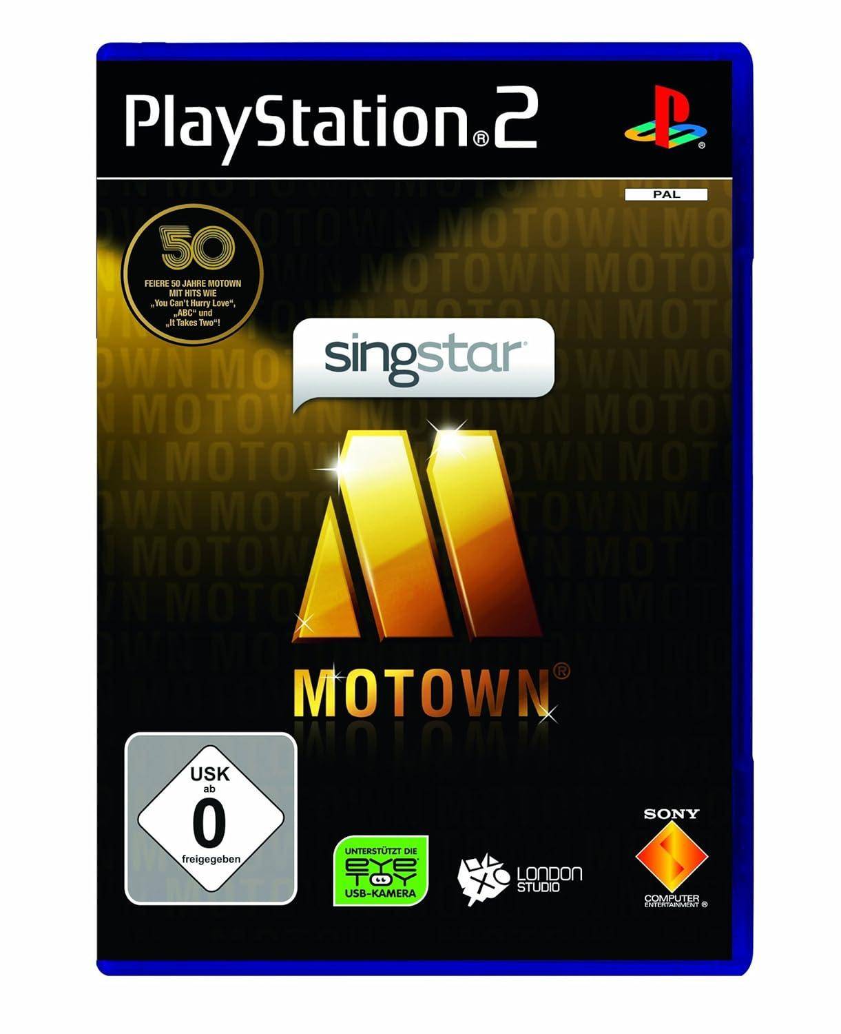 PS2 - SingStar Motown (Gebraucht)
