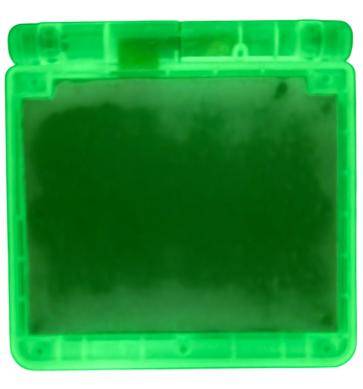 Game Boy Advance SP - Konsole - Custom Design - Transparent/Glow in the Dark (Gebraucht)