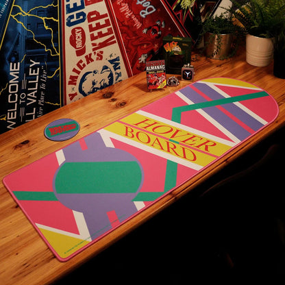 Zurück in die Zukunft - Mousepad + Untersetzer Hover Board - 80 x 30 cm