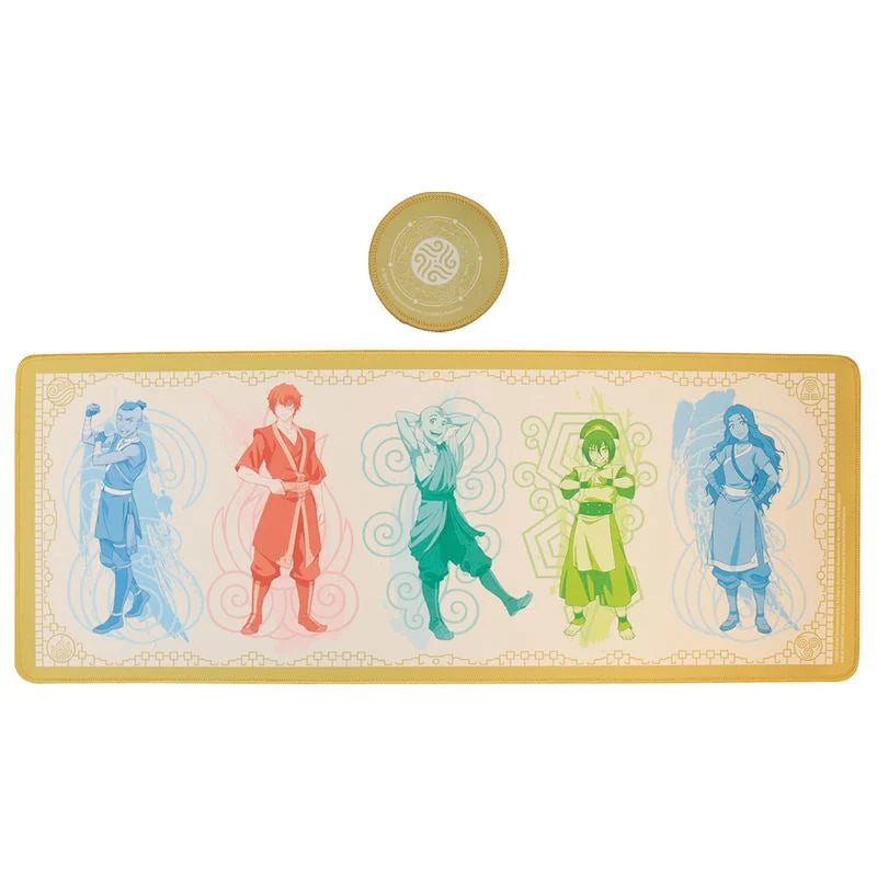 Avatar - Der Herr Der Elemente - Mousepad + Untersetzer Gang - 80 x 30 cm