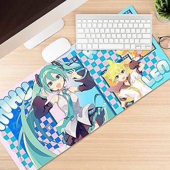 Hatsune Miku - Mousepad Miku & Friends - 90 x 40 cm