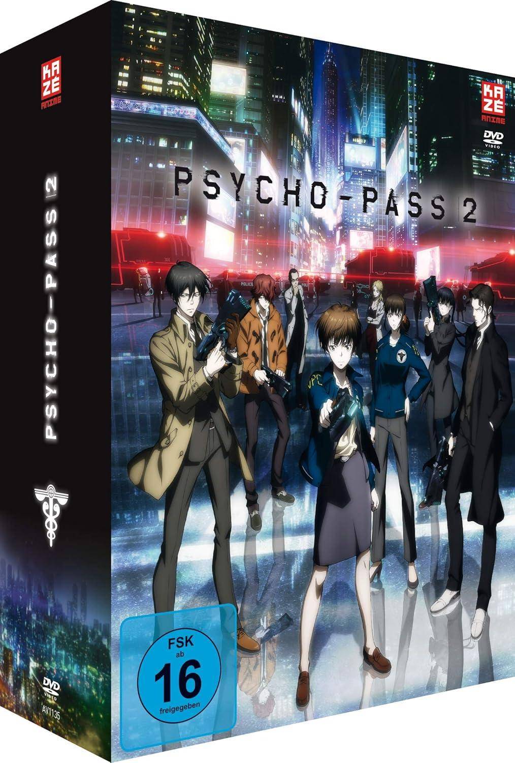 Psycho Pass - Limitiertes Box Set - Staffel 2 - DVD (Sealed)