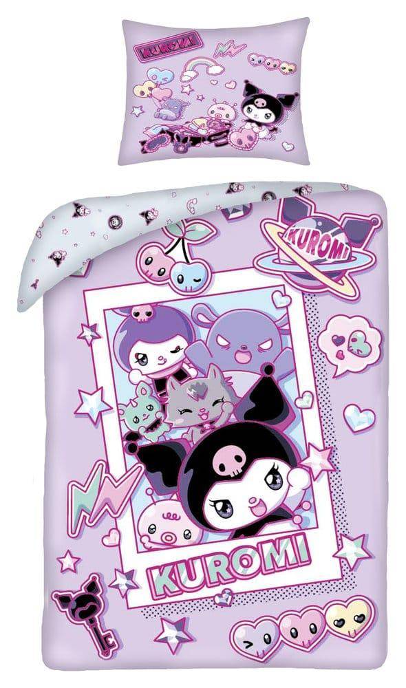 Sanrio - Bettwäsche Set Kuromi - 140 x 200 cm / 70 x 90 cm