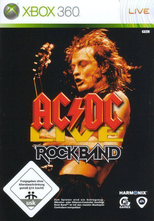 XBOX 360 - AC DC Live Rockband (Gebraucht)