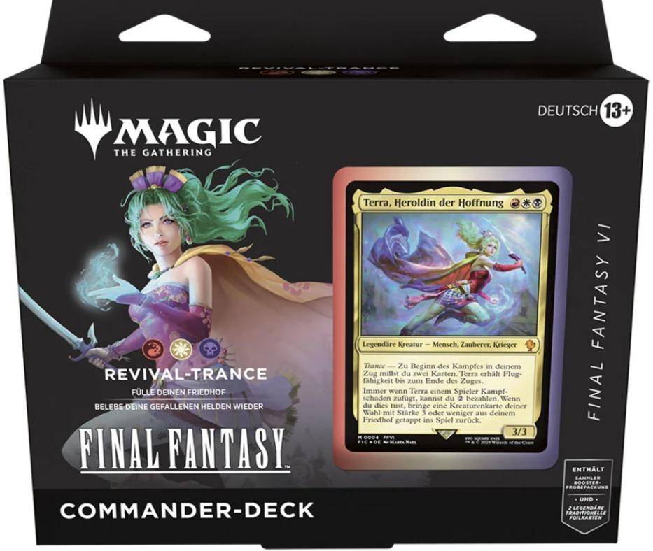 Magic the Gathering - Commander Deck Final Fantasy Revival-Trance (Final Fantasy VI) - DE