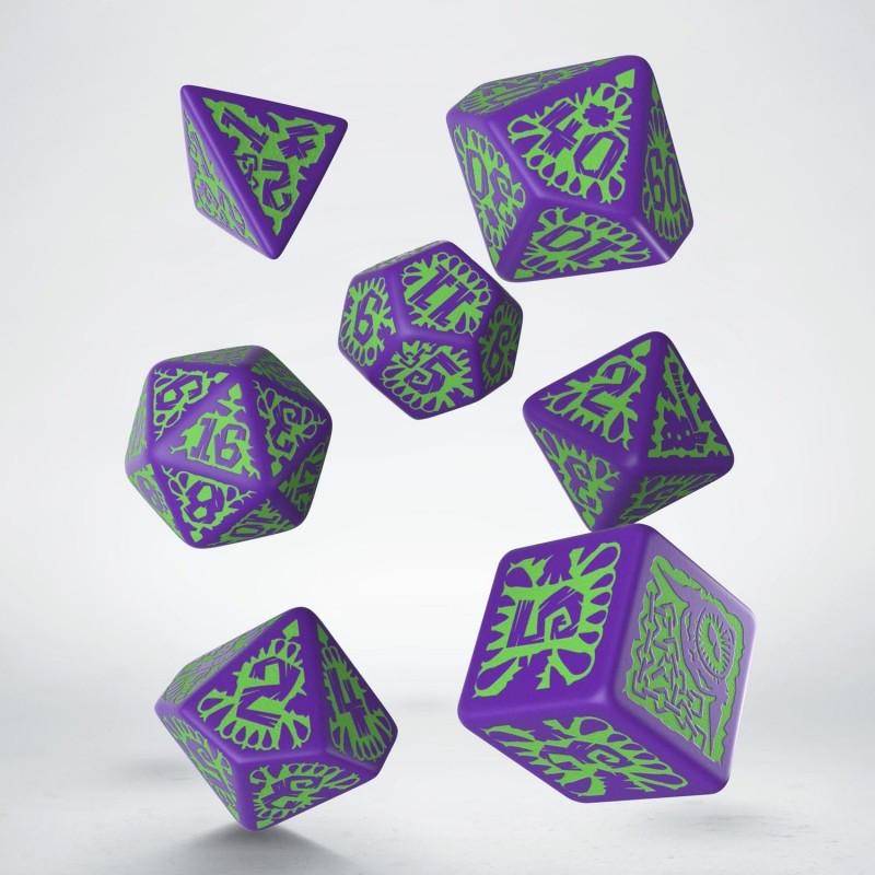 Q Workshop - Würfel Set RPG Pathfinder - Goblin Dice - 7