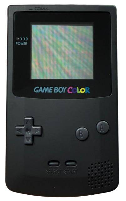 Game Boy Color - Konsole - Custom Design - Schwarz (Gebraucht)