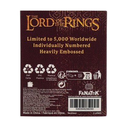 Der Herr der Ringe - Halskette Ring mit Gravur