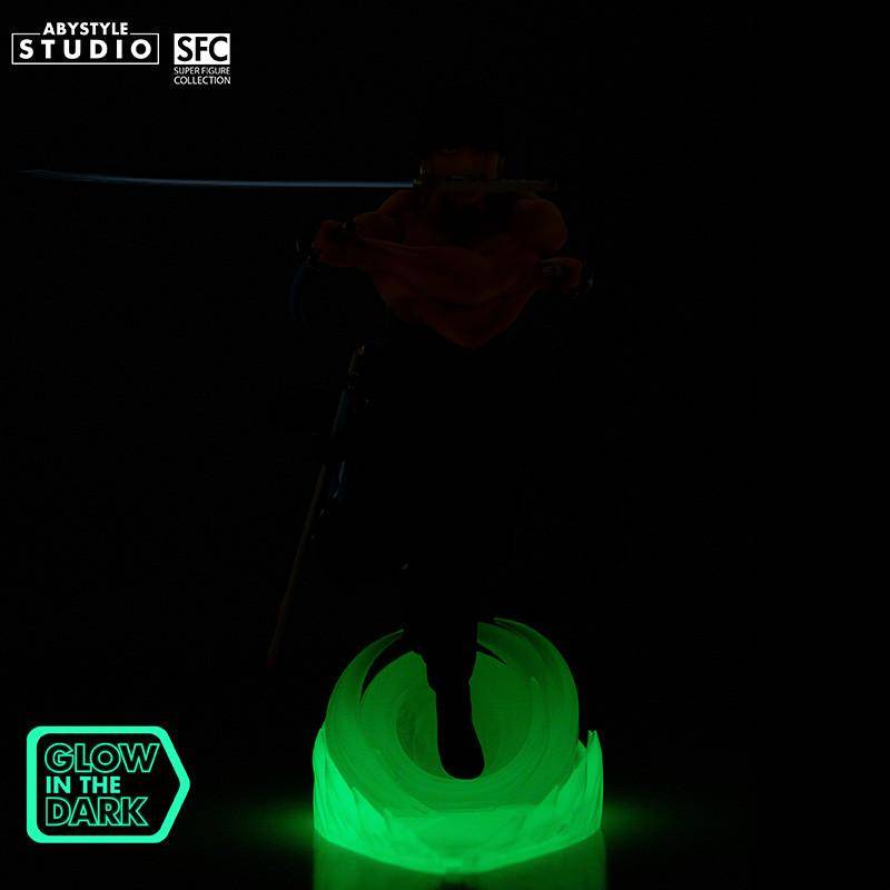 One Piece - Statue Zorro Glow in the Dark - 18 cm