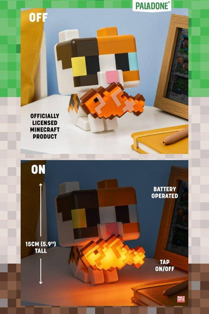 Minecraft - Lampe Katze - 15 cm