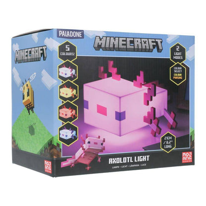 Minecraft - Lampe Axolotl - 14 cm