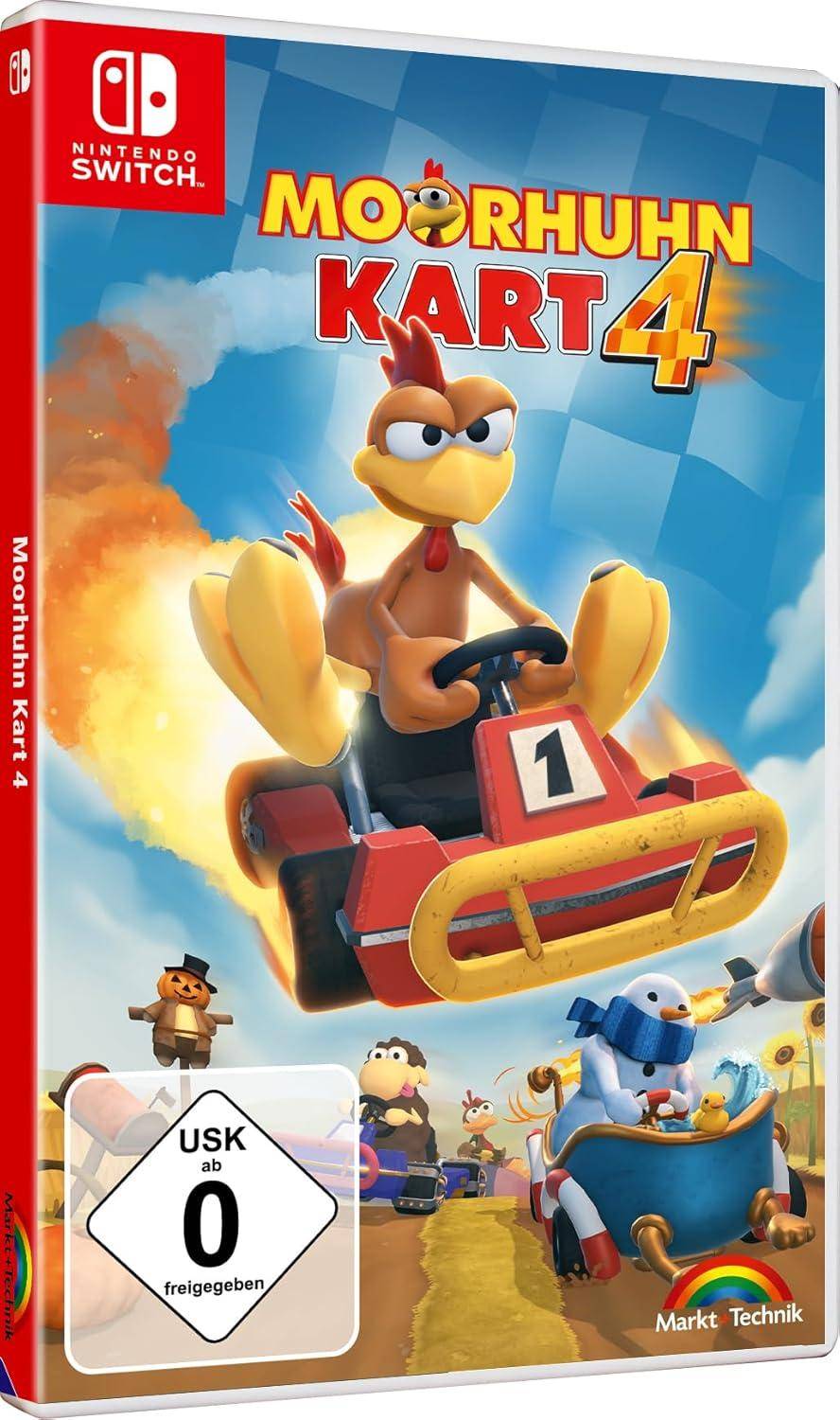 Switch - Moorhuhn Kart 4 (Gebraucht)