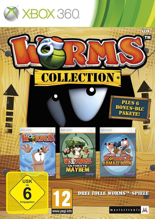 XBOX 360 - Worms Collection (Gebraucht)