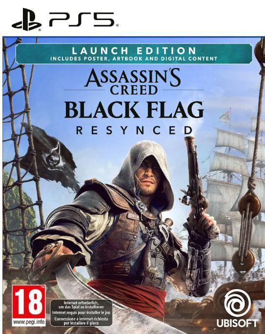 PS5 - Assassins Creed Black Flag Resynced - Launch Edition
