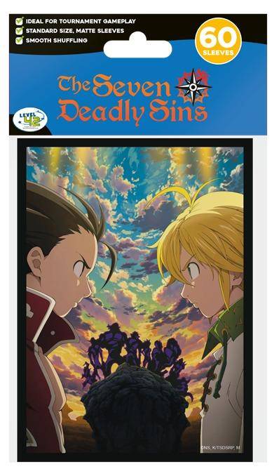 Seven Deadly Sins - Kartenhüllen Standart Größe Konfrontation  - 60 Stk