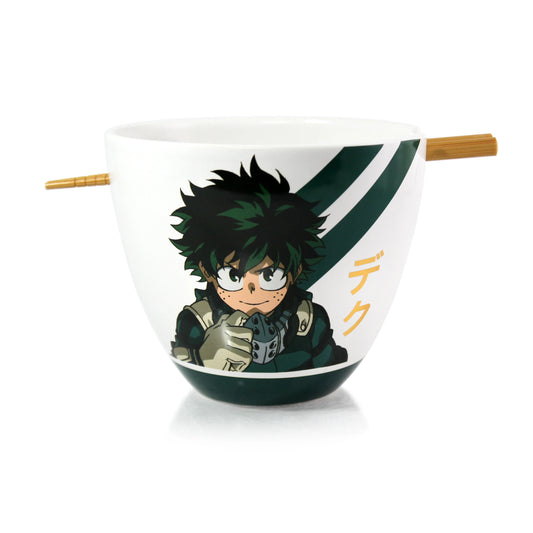 My Hero Academia - Schüssel mit Essstäbchen Deku - 473 ml