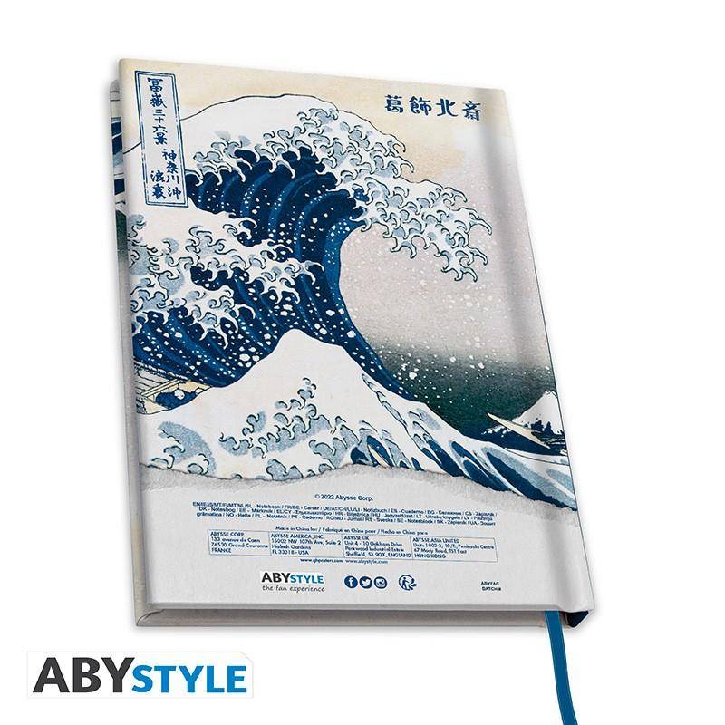 Hokusai - Notizbuch Great Wave off Kanagawa - A5