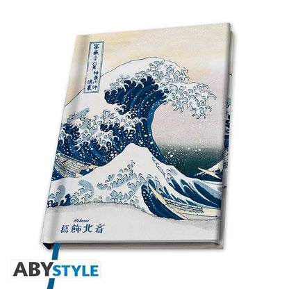 Hokusai - Notizbuch Great Wave off Kanagawa - A5