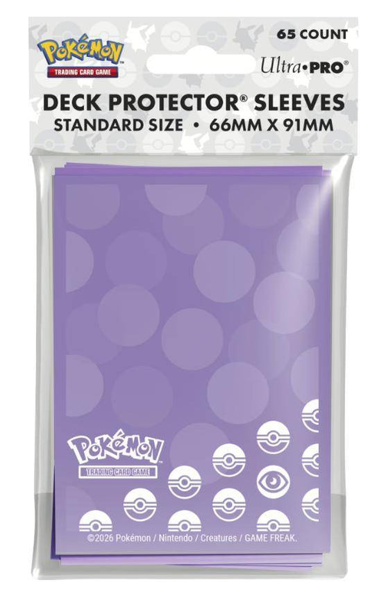 Pokemon - Kartenhüllen Standart Größe Psycho - 65 Stk