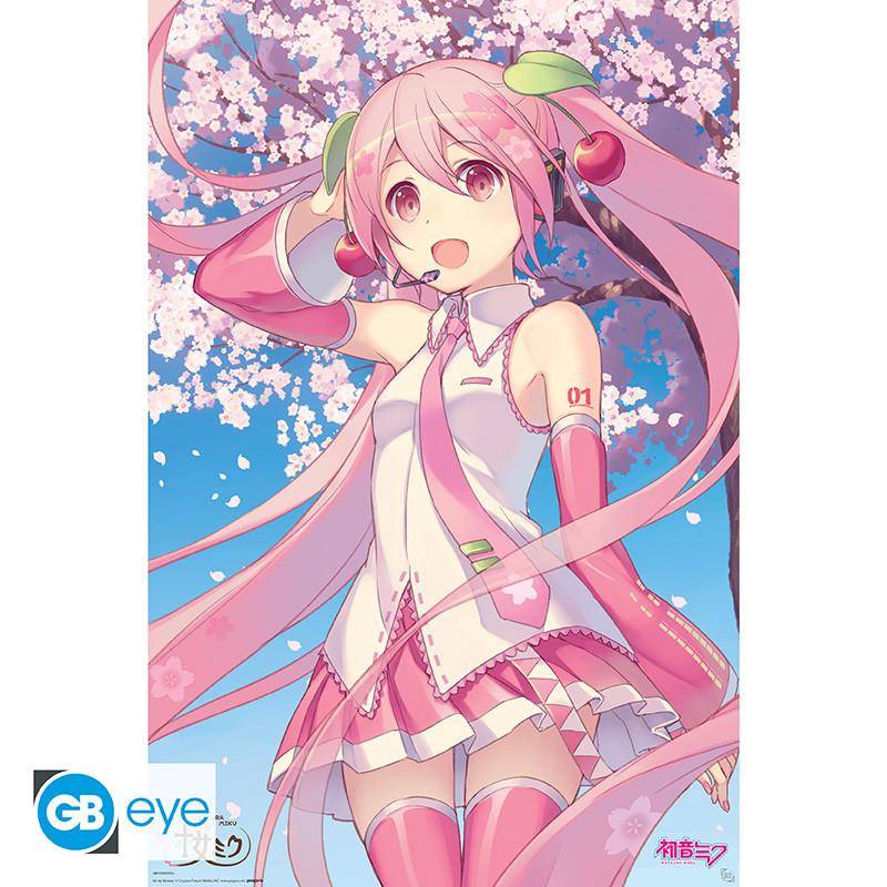 Hatsune Miku - Poster Sakura Miku - 91,5 x 61 cm