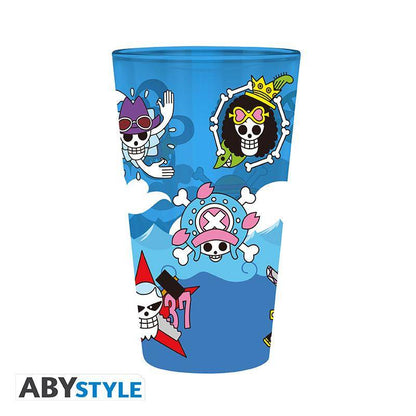 One Piece - Glas Logos - 400 ml