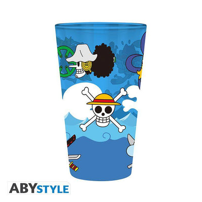 One Piece - Glas Logos - 400 ml
