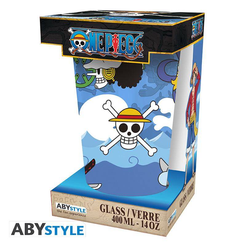 One Piece - Glas Logos - 400 ml