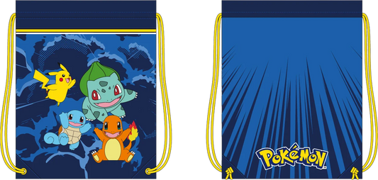 Pokemon - Turnbeutel Starter - 46 x 35 cm